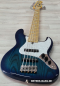 Preview: FGN Neo Classic JB-100 5-Saiter, See-Thru Blue Burst