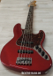 Preview: Fender Deluxe Active Jazz Bass V, Candy Apple Red, 2nd Hand