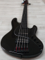 Preview: Sandberg California II TM5 Ebony Fretless, Black Highgloss