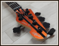 Preview: Sandberg California II VM5 Custom, Orange Metallic Highgloss + Black Stripes