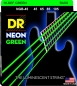 Preview: DR Strings NGB-45 HiDef Neon Green Strings, 45-105