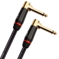 Preview: Monster Cable Prolink Bass MB-RR08 Patchcable, Angled to Straight 1/4" Plugs, 0.20m