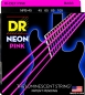 Preview: DR Strings NPB-45 HiDef Neon Pink Saiten, 45-105