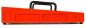 Preview: Temple Audio Design DUO-17-TR Duo 17 Pedalboard, Temple Red