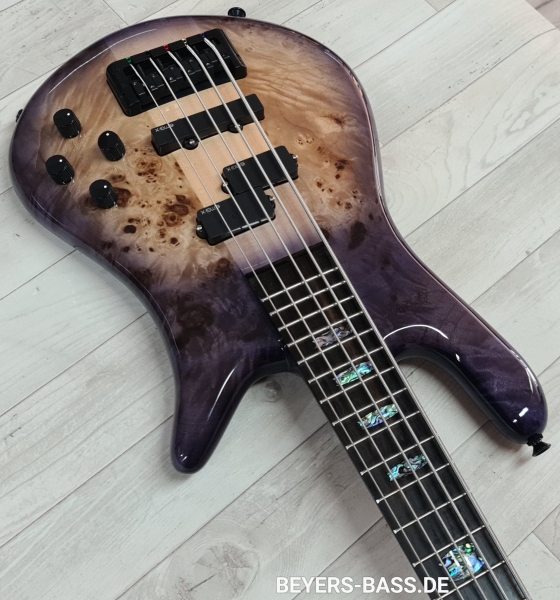 Spector Euro 5 CST, Natural Violet Burst Gloss
