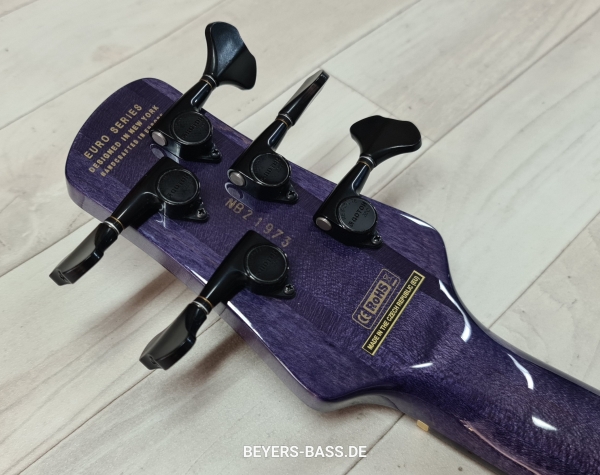 Spector Euro 5 CST, Natural Violet Burst Gloss