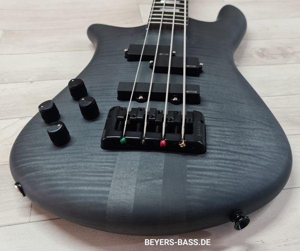 Spector Euro 4 LX, Black Stain Matte, Lefthand