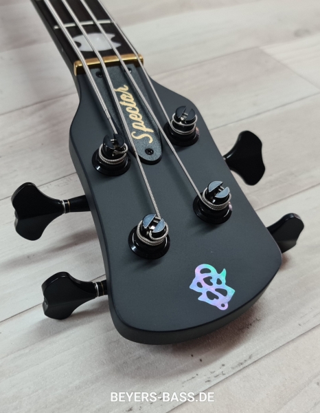 Spector Euro 4 LX, Black Stain Matte, Lefthand