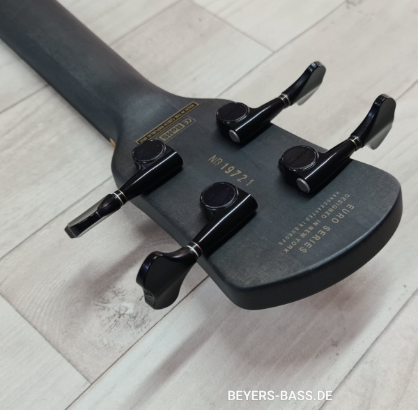 Spector Euro 4 LX, Black Stain Matte, Lefthand