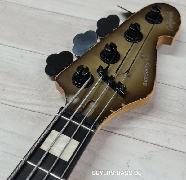 Sandberg California II VM4 Custom Masterpiece Aged, Cappuccino Burst