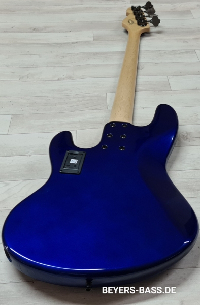Sandberg California Grand Dark TM4 Custom Ebony, San Remo Blue Highgloss