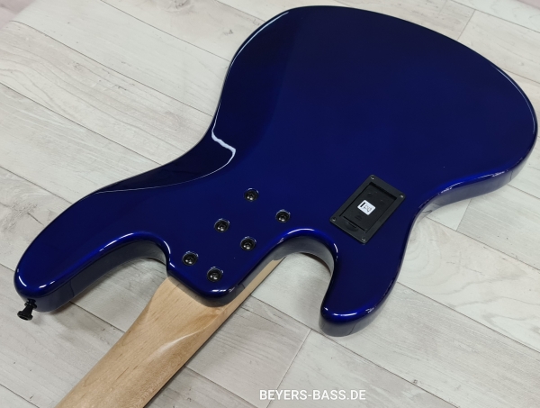 Sandberg California Grand Dark TM4 Custom Ebony, San Remo Blue Highgloss