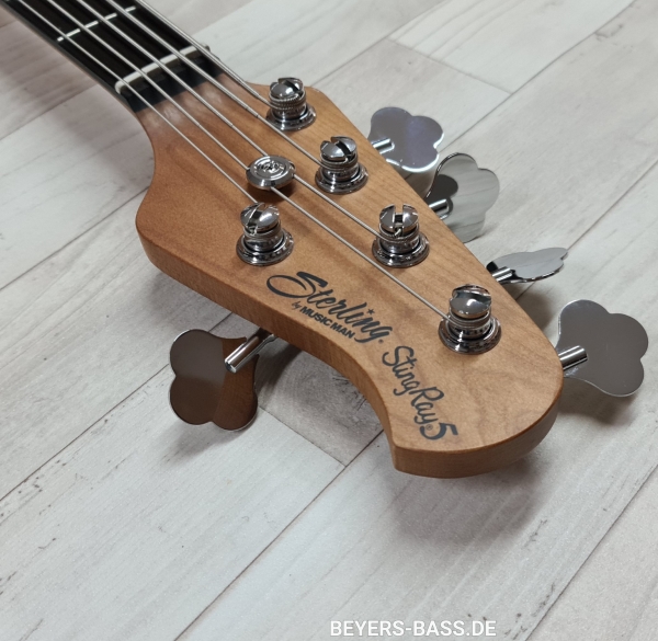Sterling by Music Man StingRay Ray35 HH, Charcoal Frost