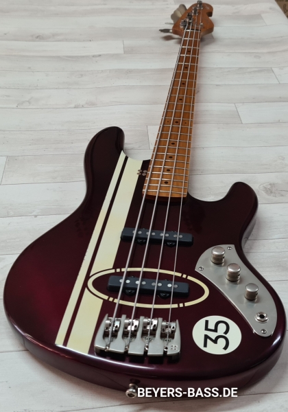 Sandberg California II TT4 passiv Custom, Soft Aged Car Design, Rubin Red Metallic