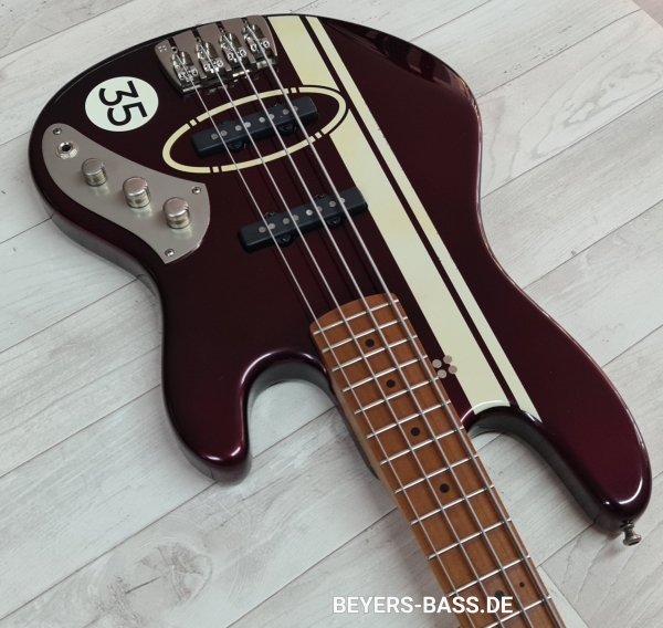 Sandberg California II TT4 passiv Custom, Soft Aged Car Design, Rubin Red Metallic