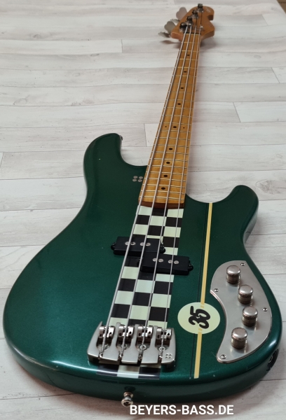 Sandberg California II VS4 Custom, Soft Aged Car Design, British Racing Green