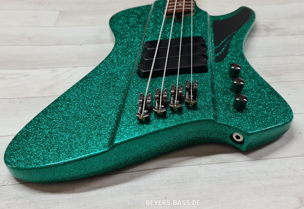 Dingwall D-Roc Standard 4 PF, Aquamarine Metalflake