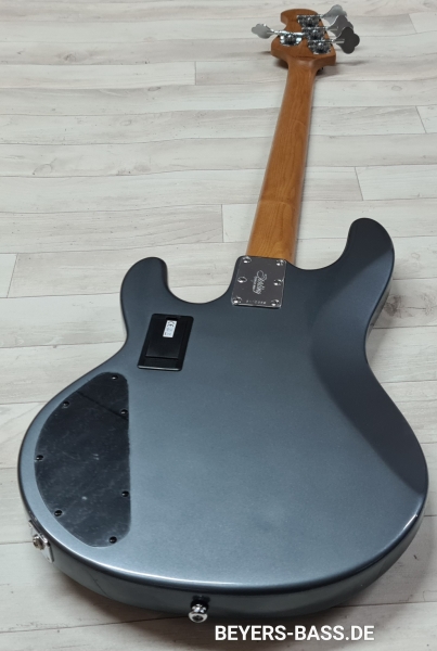Sterling by Music Man StingRay Ray34 HH, Charcoal Frost