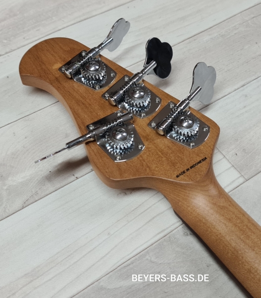 Sterling by Music Man StingRay Ray34 HH, Charcoal Frost