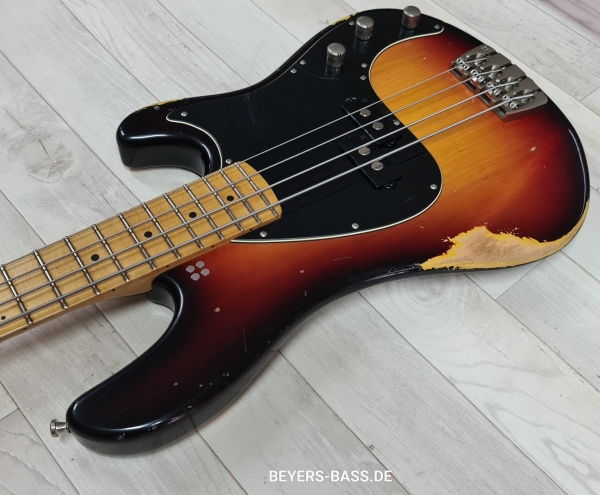 Sandberg California II VS4 MN, Hardcore Aged Reserved 3-Tone Sunburst