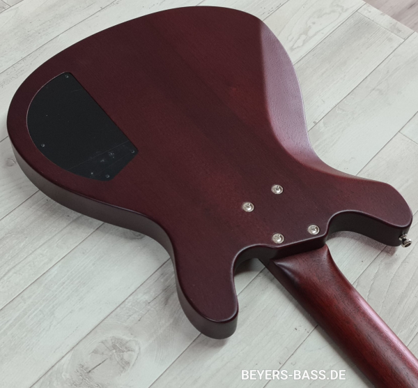 Sandberg Florence Bass, Open Pore Mahogany, Lefthand