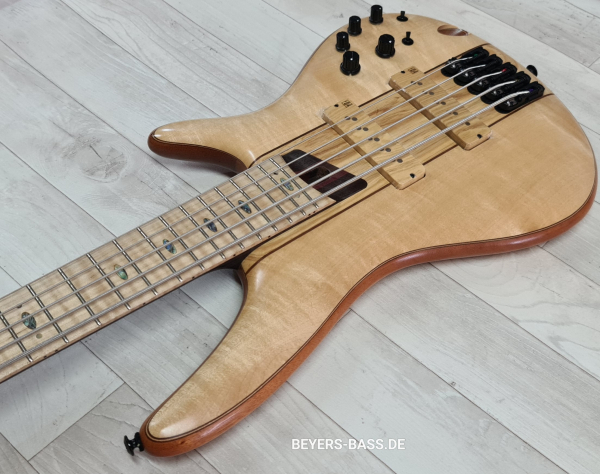 Ibanez Premium Series SR5FMDX2-NTL, Natural Low Gloss, 2nd Hand