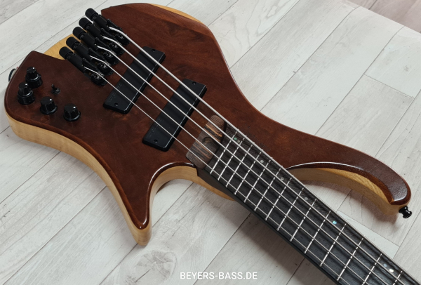 Ibanez Bass Workshop EHB1265 MS, Natural Mocha Low Gloss, B-Stock