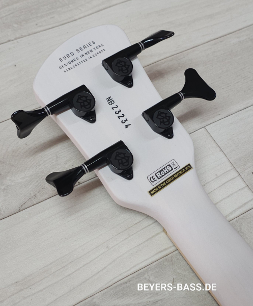 Spector Euro 4 LX Exclusiv, White Stain Matte