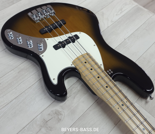 Sandberg California II TT4 Lionel Shortscale Greenline Custom, Highgloss Tobacco Sunburst