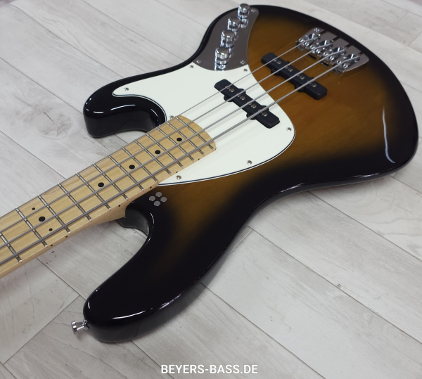 Sandberg California II TT4 Lionel Shortscale Greenline Custom, Highgloss Tobacco Sunburst