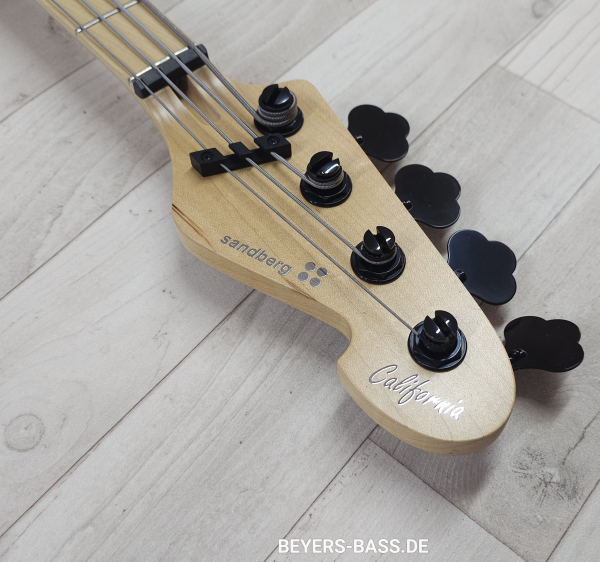 Sandberg California II TT4 Lionel Shortscale Greenline Custom, Highgloss Black