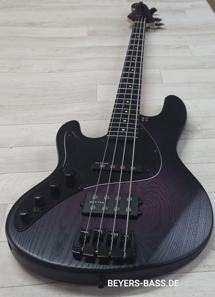 Sandberg California II TM4 Ebony, Open Pore Violetburst, Linkshänder