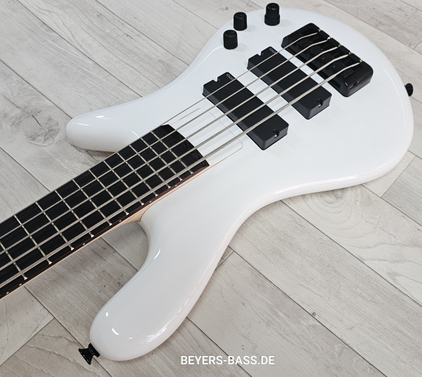 Spector Euro 5 Bantam, Solid White Gloss