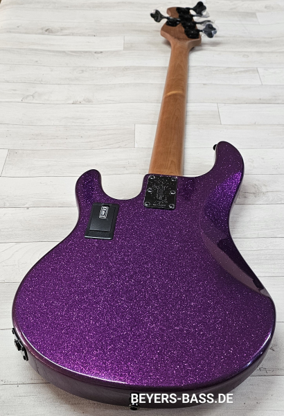 Sterling by Music Man StingRay Ray35 H, Purple Sparkle