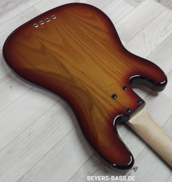 Lakland Skyline 44-64C DLX Custom PJ Deluxe, Honeyburst, Gigbag