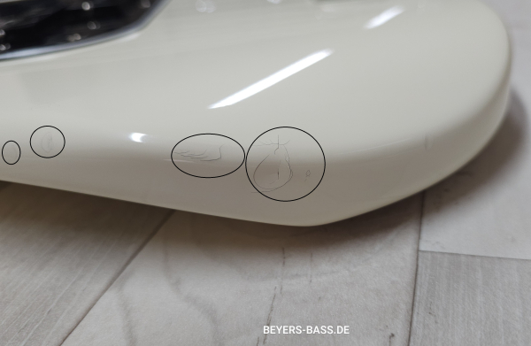 Fender Standard Series Precison Bass MN Modified, Arctic White, 2nd Hand