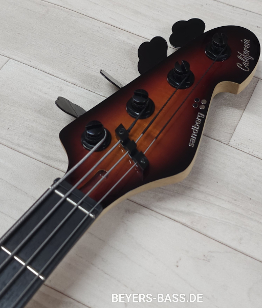 Sandberg California II TM4 Ebony, 3-Tone Sunburst Highgloss