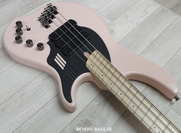 Dingwall NG3 4-String Nolly, Shell Pink, Signature