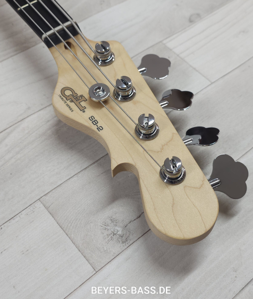 G&L Tribute SB-2 RW BKS, Black Frost, B-Stock