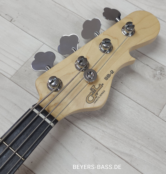 G&L Tribute SB-2 RW BKS, Black Frost, B-Stock