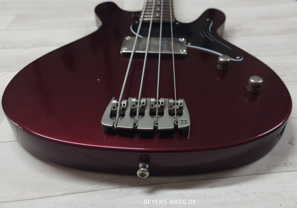 Sandberg Florence Bass, Soft Aged Ruby Red