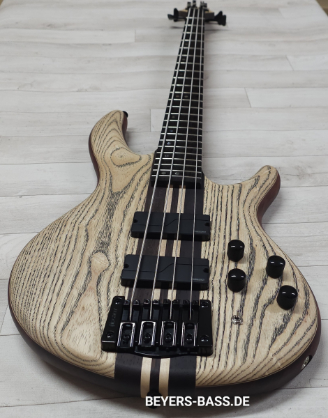 Cort Artisan Series A4 Ultra Ash, Etched Natural Black, Messeware