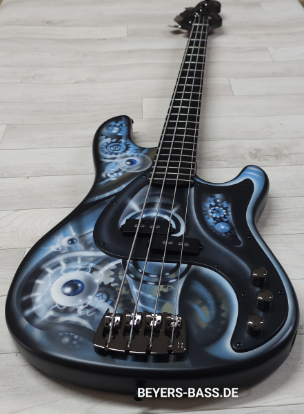 Sandberg California II VS4 Custom, Industrial Airbrush Finish