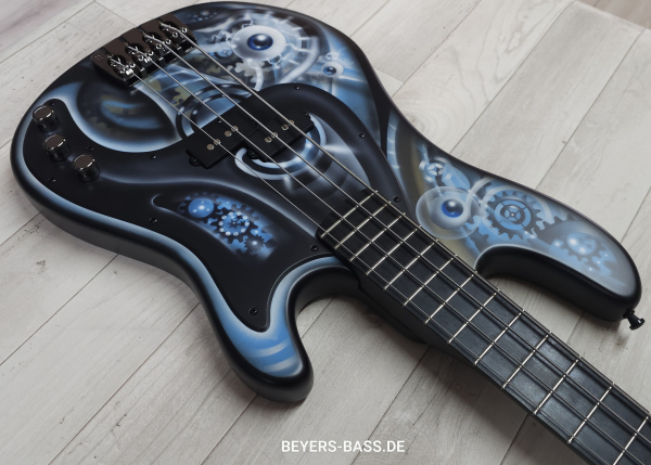 Sandberg California II VS4 Custom, Industrial Airbrush Finish