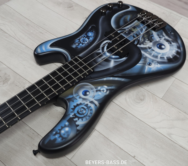 Sandberg California II VS4 Custom, Industrial Airbrush Finish