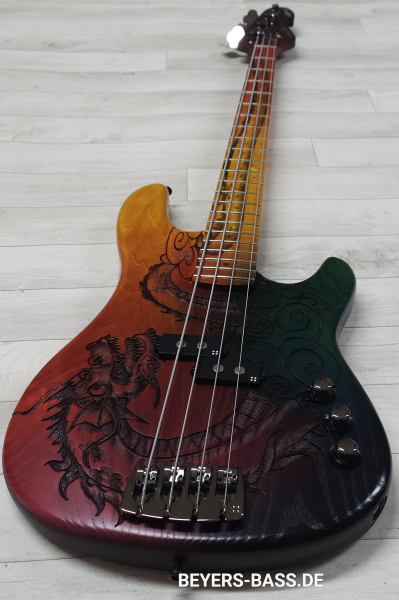 Sandberg California II VS4 Custom, Lasered Dragon Prototype