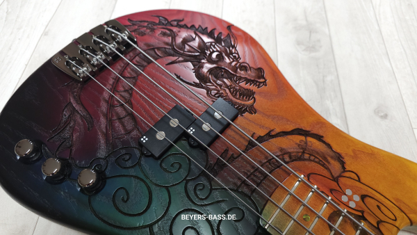 Sandberg California II VS4 Custom, Lasered Dragon Prototype