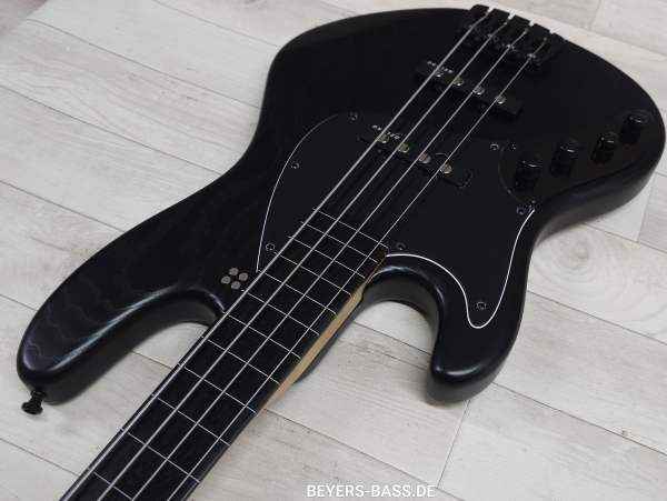 Preview: Sandberg California II TT4 Fretless, Open Pore Black, Linkshänder