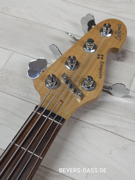 Sandberg California II TM5 Superlight Roasted Neck, Open Pore Tobacco Sunburst, 2nd Hand