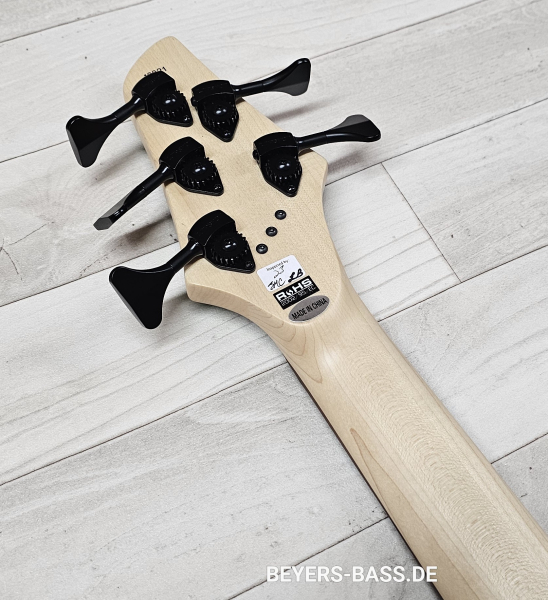 Dingwall JT3 John Taylor 5-String, Metallic Black, Signature